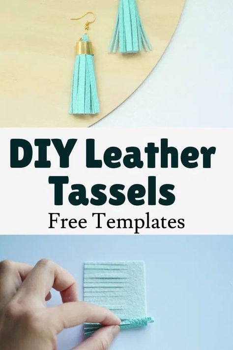 Free Faux Leather Svg, Leather Keychain Diy Cricut, Faux Leather Ribbon Projects, Faux Leather Tassel Earrings Diy, Faux Leather Tassel Diy, Faux Leather Earrings Svg Free, How To Make Faux Leather Tassels, Faux Leather Cricut Keychain, Faux Leather Keychain Cricut Svg Free