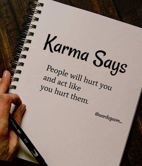 Quotes and Poems on Instagram: “Karma is always right. Follow @wordsgasm_ for more life relating quotes and poetries❤ @wordsgasm_  @wordsgasm_” Karma Quotes Positive, Quotes About Relatives, Relatives Quotes, Quotes For Relatives, Karma Says Quotes, Karma One Line Quotes, Quotes Related To Karma, Karma Says, Beware Of Karma Quotes