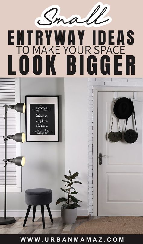 20 Small Entryway Ideas to Make Your Space Look Bigger Narrow Small Entryway Ideas, Wide Short Entryway, Entryway Apartment Ideas, Decorating Small Entryway, Small Entryway Mirror Ideas, Small Entryway Decor Modern, Narrow Foyer Ideas, Ideas For Small Entry Ways, Make Small Hallway Look Bigger