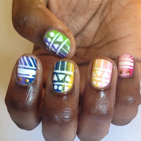 Spring/Summer 2014 nail inspo by nailbydesreen. Tag yours with #SephoraNailspotting for the chance to be featured! #Sephora #nails #nailpolish Nail Care Products, Nail Candy, Nail Supplies, Nail Jewelry, I Love Nails, Hot Nails, Nail Art Inspiration, Creative Nails, Nail Supply