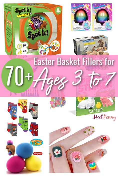 Easter Basket Filler Ideas, Basket Filler Ideas, Easter Basket Stuffers, Easter Basket Ideas, Easter Basket Fillers, Basket Fillers, Easter Basket Stuffer, 5 Kids, Unicorn Rainbow