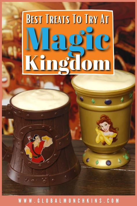 There are a few things that complete a trip to Magic Kingdom; thrilling rides, parades, and some truly scrumptious treats. Of course, there are some famous snacks that have become classics- looking at you, Dole Whip- but did you know that there are many new treats at Magic Kingdom as well? Whether you are an expert or anxiously awaiting your first visit, this list is full of all the best snacks at Magic Kingdom. Magic Kingdom Snacks, Pineapple Soft Serve, Mango Pineapple Smoothie, The Best Snacks, Truly Scrumptious, Best Snacks, Refreshing Snacks, Disney World Vacation Planning, Disney World Characters