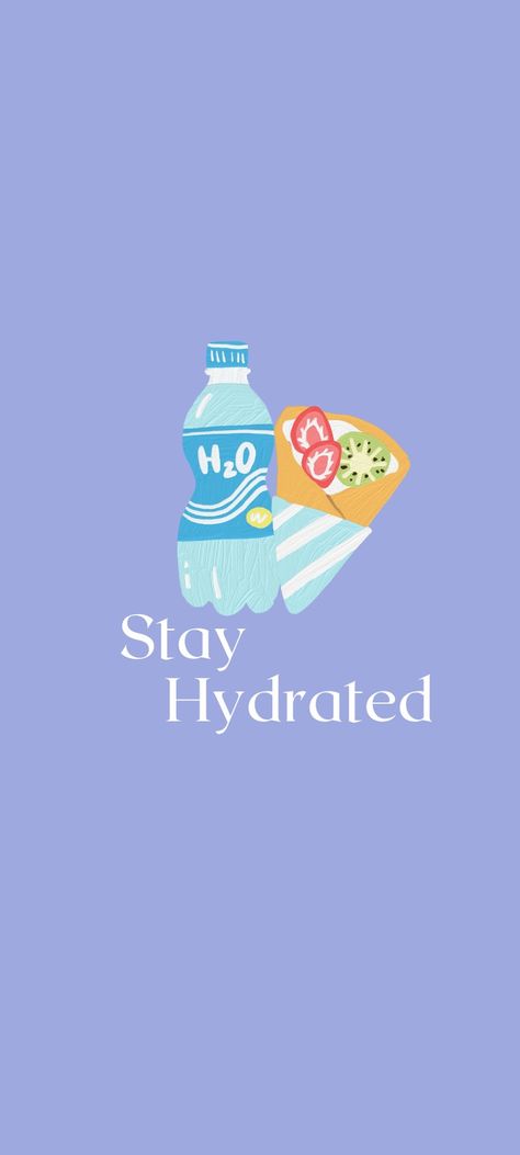 Purple give you healthy aura Stay Hydrated Aesthetic Wallpaper, Stay Hydrated Wallpaper, Stay Hydrated Aesthetic, Hydrated Aesthetic, Aesthetic Drink Water, Month Vision Board, Water Wallpapers, Pretty Fruit, Hair Hydration