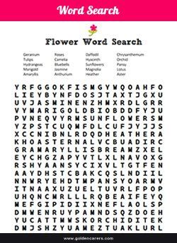 A flower themed word search to enjoy with residents or the grandkids on this first day of spring. Service Coordinator, Trivia For Seniors, Activities Director, Word Finder, Senior Crafts, Senior Caregiver, Activity Calendar, Nursing Home Activities, January Activities