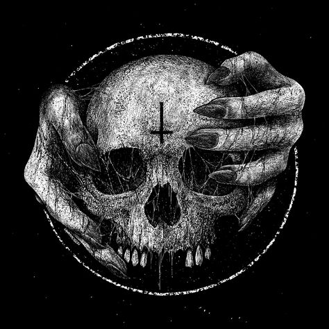 Deathcore Aesthetic, Calaveras Aesthetic, Skull Pfp, Punk Logo, Satanic Tattoos, 4k Wallpaper Android, Skull Art Drawing, Goth Wallpaper, Pen Art Drawings