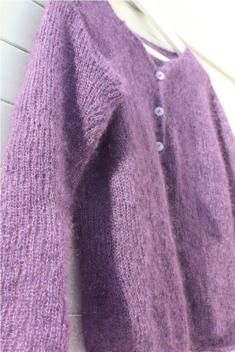 Gilet Mohair, Pull Mohair, Debbie Bliss, Stockinette Stitch, Drops Design, My Profile, Ponchos, Sweater Cardigan, Couture