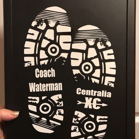 Cross Country Coach Gift Ideas, Cross Country Decorations, Cross Country Quotes, Coaches Gifts, Cross Country Coaching, Sports Ideas, Banquet Ideas, Parking Spot, Country Quotes