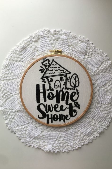 I can make this embroidery hoop art in two sizes; Number 6 or Number 8, so please choose what size you want your flower embroidery to be when checking out.
Number 6 is 22 cm, number 8 is 26 cm. Hand Embroidered Wall Art, House Warming Embroidery, Beige Cotton Fabric, Embroidered Wall Hanging, Gift Embroidery, Embroidered Wall Art, Embroidered Hoop, Embroidery Threads, Home Quotes And Sayings