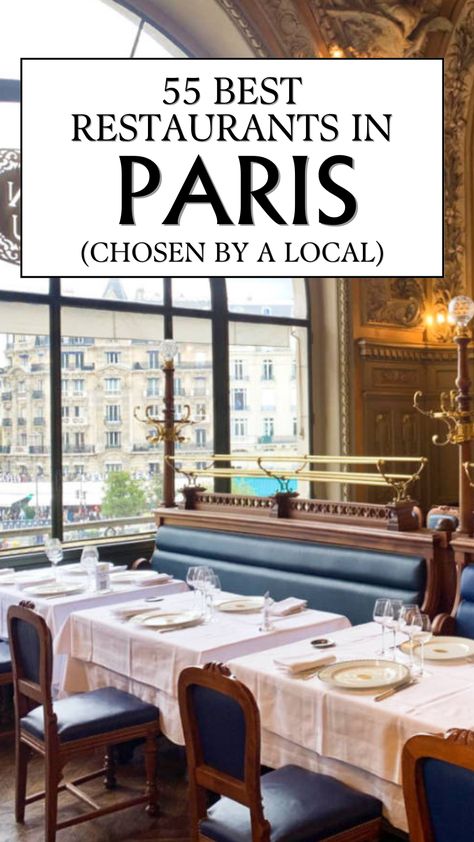 Paris local, Rachel, shares her 55 best restaurants in Paris to try. All the popular & famous places to eat + hidden gems. All cuisines & budgets. Cool Paris Restaurants, Things To Eat In Paris, Best Food In Paris, Paris Restaurants Best, Top Restaurants In Paris, Best Places To Eat In Paris, What To Eat In Paris, Paris Local, Places To Eat In Paris