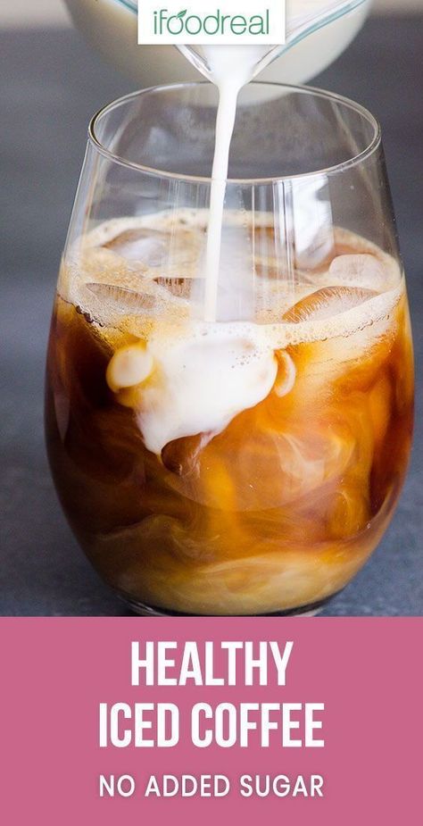 Healthy Iced Coffee, Leftover Coffee, Minuman Starbucks, Coffee Recipe Healthy, Homemade Iced Coffee, Coffee Protein Shake, Iced Coffee Recipe, Resep Smoothie, Cold Coffee Recipes