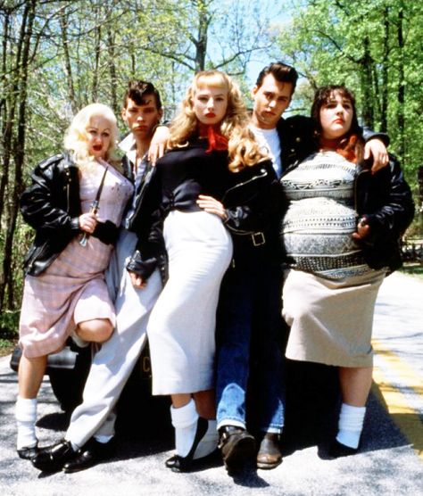 cry baby Wanda Woodward, Cry Baby Movie, Cry Baby 1990, Movie Character Ideas, Johnny Depp Cry Baby, Jean Genie, College Project, 1950s Rockabilly, Movie Ideas