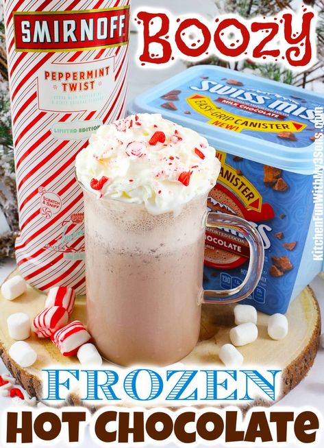 Smirnoff Peppermint Twist, Peppermint Cocktail, Peppermint Whipped Cream, Ice Cream Cocktails, Christmas Drinks Recipes, Holiday Ice Cream, Christmas Ice Cream, Peppermint Ice Cream, Peppermint Hot Cocoa