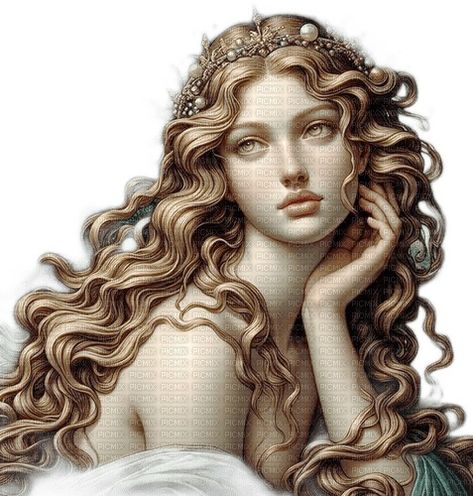 Aphrodite Png, Aphrodite Face, Neoclassic Art, Greek Portrait, Greek Face, Goddess Portrait, Fantasy Png, Angel Statues Sculpture, Mujeres Tattoo