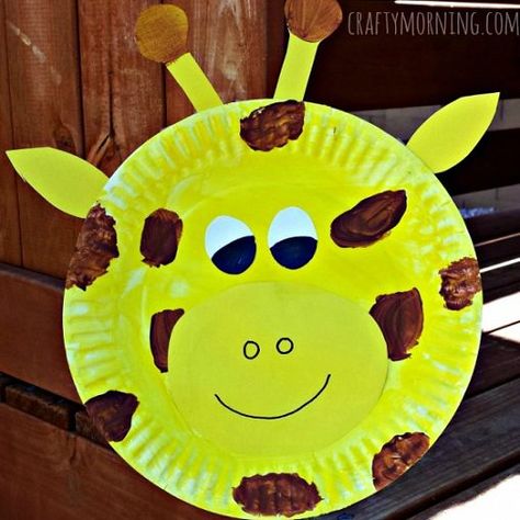 20 Amazing Animal Paper Plate Crafts Safari Crafts, Jungle Crafts, Zoo Crafts, Zoo Animal Crafts, Paper Plate Animals, Giraffe Crafts, Crafty Morning, Paper Plate Crafts For Kids, Animal Crafts For Kids