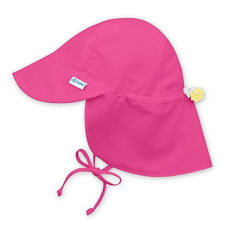 Green Sprouts I Play. By Toddler Sun Flap Hat In Hot Pink - Keep your baby cool and comfy all day long in this Flap Sun Hat by i play. Its UPF 50+ fabric provides excellent sun protection. A neck flap and baseball cap brim ensure all-around coverage. The bright color gives little ones lively style. Girls Sun Hat, Flap Hat, Sun Protection Hat, Baby Protection, Baby Head, Boys Accessories, Adjustable Hat, Sun Hat, Bright Color