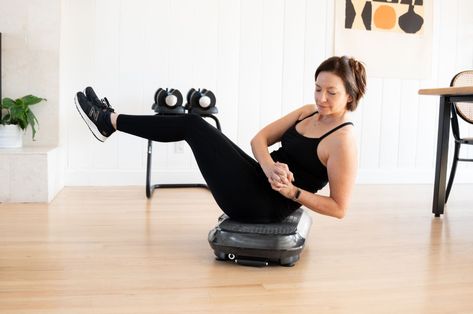 How to Use a Vibration Plate to Lose Weight & Belly Fat | Lifepro Vibrating Plate Exercises, Plate Exercises, Plate Exercise, Vibration Plate Exercises, Whole Body Vibration, Power Plate, Vibration Plate, Muscle Contraction, Adjustable Dumbbells