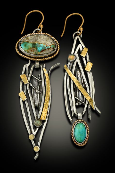 James Carter, Art Jewelry Contemporary, Jewelry Website, Unusual Jewelry, Earrings Inspiration, Jewelry Show, Sgraffito, Opal Earrings, Enamel Jewelry