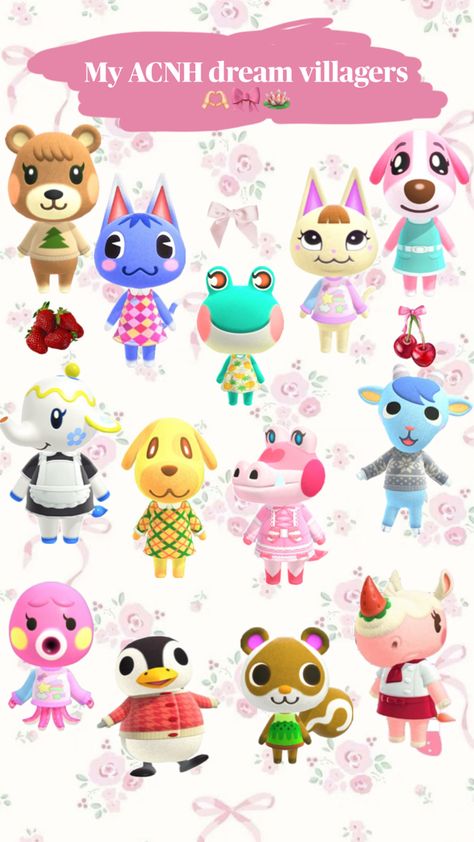 ACNH, coquette animal crossing, Nintendo switch, steam deck, animal crossing new leaf, acnl, animal crossing pocket camp, island ideas, aesthetic gaming, cozy games Coquette Animal Crossing, Acnh Coquette, Animal Crossing Nintendo Switch, Animal Crossing Nintendo, Aesthetic Gaming, Cozy Games, Animal Crossing New Leaf, Steam Deck, Animal Crossing Characters