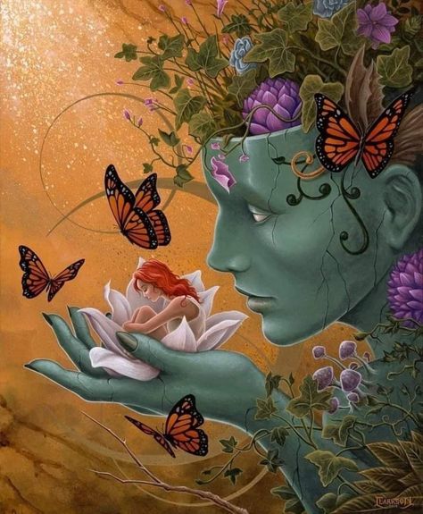 Anthony Clarkson, Gustavo Rimada, Magic Numbers, Abstract Butterfly, Art Nouveau Illustration, Psy Art, Alternate Universe, Juxtapoz Magazine, Broken Hearts