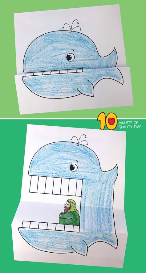 Jonah Bible Activity, Diy Jonah And The Whale, Jonah The Whale Crafts, Whale Kids Craft, Jonah Bible Story Craft, John And The Whale, Jonah And The Whale Activities Preschool, Jacob Bible Craft, Jonas And The Whale