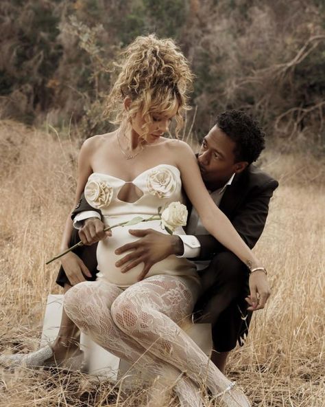 Pregnant Alyssa Scott Gives Glimpse Into Her “Private” World During Maternity Shoot With Nick Cannon Alyssa Scott, Pregnant Photoshoot, Nick Cannon, Maternity Shoot, Pregnancy Shoot, Google Search, Couple Photos, Photography