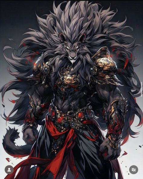 Beastman Fantasy Art, Lion Knight, Lion Warrior, Bloodborne Art, Hybrid Art, Dark Fantasy Artwork, Beast Creature, Super Powers Art, Werewolf Art