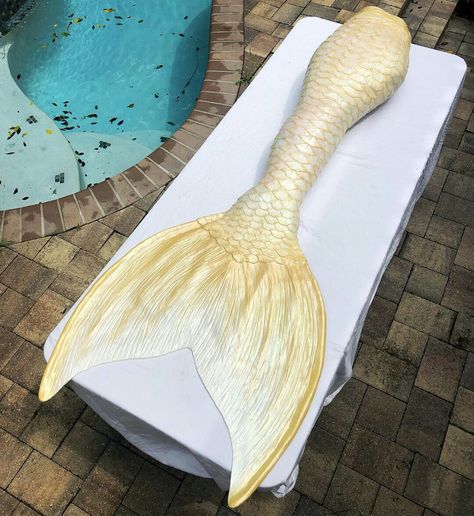 Yellow Mermaid Tail Aesthetic, Silicon Mermaid Tails, Aesthetic Mermaid Tail, Golden Mermaid Tail, Yellow Mermaid Tail, Mermaid Tail Aesthetic, Mermaid Yellow, Mermaid Oc, Gold Mermaid Tail