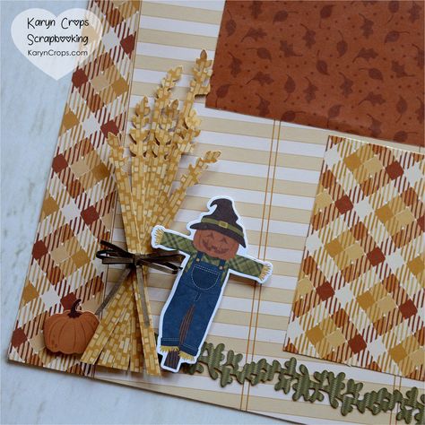 Karyn Crops, Scrapbooking Retreats, Fall Scrapbook Layouts, Scrapbook Design Layout, Photo Layout, Creative Memories Scrapbooking, Fall Scrapbook, Grid Print, Blog Ideas