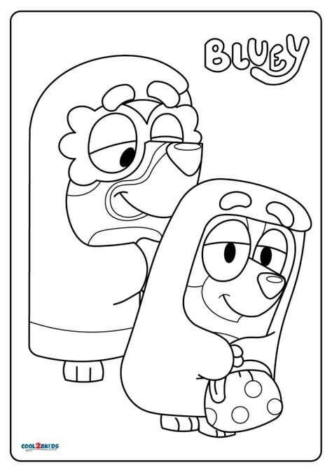 Free Printable Bluey Coloring Pages For Kids Free Printable Bluey, Bandit And Chilli, Bluey Coloring Pages, Printable Bluey, Disney Coloring Pages Printables, Free Disney Coloring Pages, Bluey Family, Family Coloring Pages, Mickey Mouse Coloring Pages