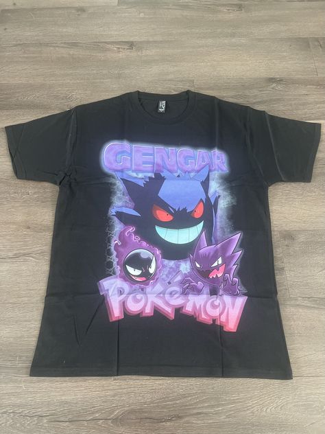 Pokemon Graphic Tee, Ghastly Evolution, Pokemon Tshirt, Pokemon Graphic, Pokemon Shirt, Dr Wardrobe, Pokemon Shirts, Pokemon Clothes, Pokemon T