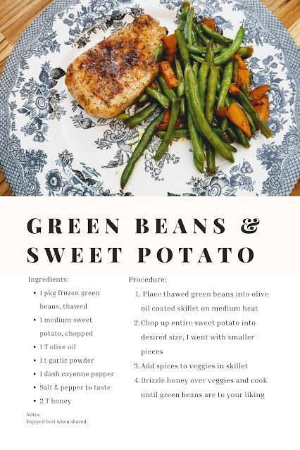 Sweet Potato Green Beans, Bean And Sweet Potato, Delicious Green Beans, Sweet Potato Recipe, Potato Recipe, Green Bean, Sweet Potato Recipes, Sweet Potatoes, Potato Recipes