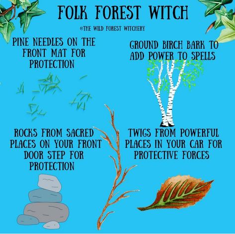 Green Witch Quotes Life, Appalachia Folk Magic, Trees In Witchcraft, Forest Offerings, Druid Practice, Plant Correspondences, Folk Witch, Forest Witchcraft, Forest Witch Aesthetic