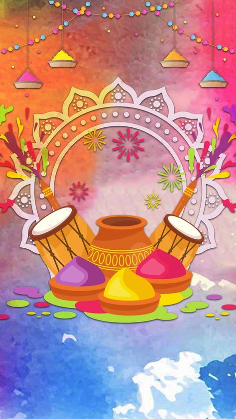 Holi Wallpaper Hd, Holi Colours Images, Holi Banner, Holi Card, Holi Wallpaper, Background Slide, Holi Colours, Happy Holi Picture, Holi Theme