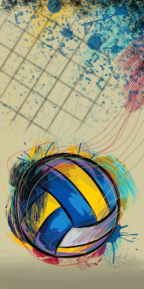 Wallpaper Wallpaper Iphone Volleyball, Volleyball Wallpaper Iphone, Volleyball Wallpaper Aesthetic, Wallpaper Volleyball, Background For Poetry Writing, Black Poker Cards Wallpaper, Volleyball Background, Volleyball Wallpapers, Volleyball Art