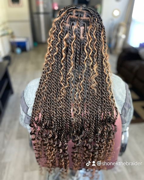 Island Twist + Boho (Add On)…December Schedule Now Open 🎄Color: #30 Ombre 🍂🍁Boho: #30 #jaxbraider #duvalbraider #jacksonvillebraider #904braids #duvalbraids #jacksonvillebraids #islandtwists #bohotwist #braidideas #twiststyles #fallhaircolor December Schedule, Island Twist, 4 Braids, Boho Twists, Twist Styles, Fall Hair Color, Now Open, Braids, Twist