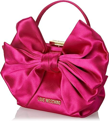 Satin Handbag, Fashion Style Inspiration, Wedding Bag, Holiday Outfit, Love Moschino, Pink Satin, Clutch Purse, Clutch Handbag, Date Night Outfit