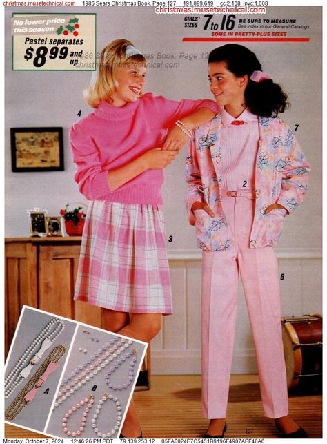 80s Winter Fashion, Sears Christmas Catalog, 1980 Fashion, Sears Catalog, Christmas Catalogs, Christmas Book, 90s Outfit, 1980s Fashion, Christmas Books