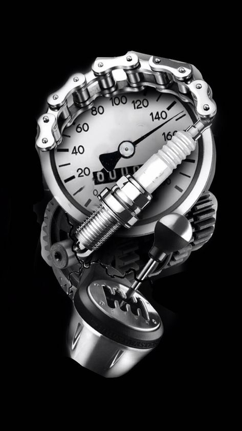 Speedometer Tattoo Design, Engine Tattoo Mechanical, Car Parts Tattoo, Car Engine Wallpaper, Hd Black Wallpaper, Birthday Candle Photography, Piston Tattoo, Mechanics Aesthetic, Tato 3d