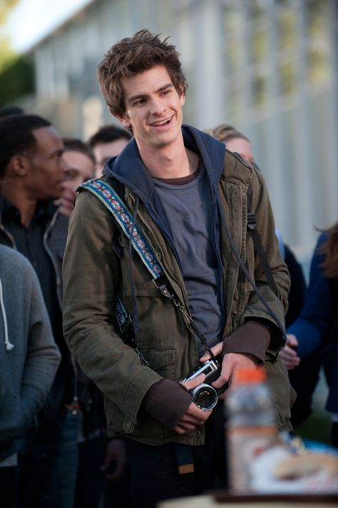 Peter Parker Andrew Garfield, Parker Outfit, Andrew Garfield Spiderman, Garfield Spiderman, Foto Top, Martin Sheen, The Amazing Spider Man, Spider Man 2, Amazing Spider Man