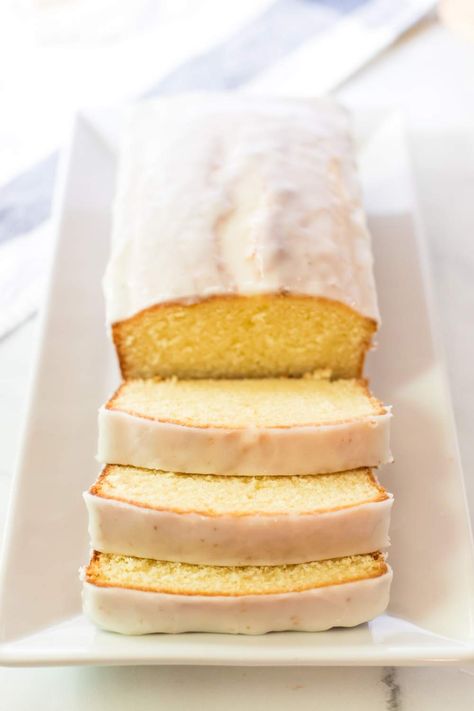 Copycat Starbucks Lemon Loaf Starbucks Copycat Lemon Loaf Recipe, Copycat Starbucks Lemon Loaf, The Best Pound Cake, Ez Recipes, Best Pound Cake, Starbucks Lemon Loaf, Lemon Loaf Recipe, Starbucks Lemon, Lemon Treats