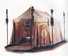 rugtracker: KHYAMIYA Fantasy Tent, Turkish Tent, Budapest Museum, Medieval Tents, Medieval Tent, Sca Camping, Textile Museum, Medallion Rug, Medallion Design