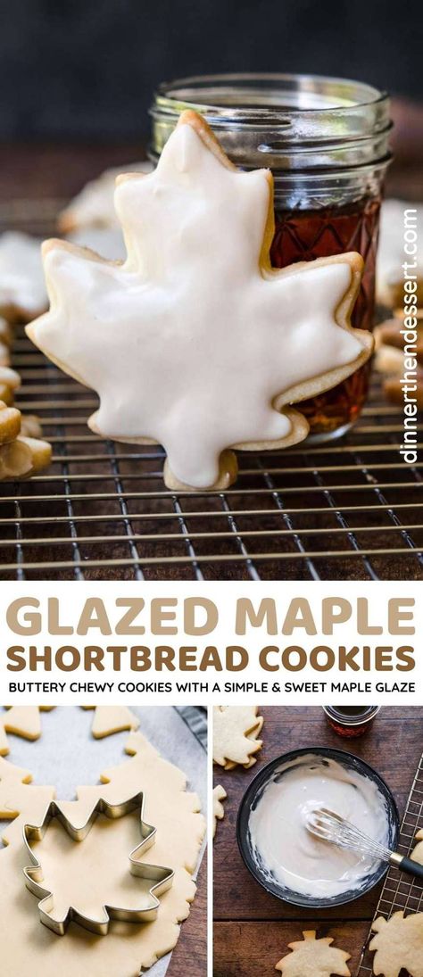 Maple Shortbread Cookies Recipe, Maple Glazed Shortbread Cookies, Maple Shortbread, Glazed Maple Shortbread Cookies, Maple Icing For Cookies, Glazed Shortbread Cookies, Maple Cookie Icing, Healthy Maple Cookies, Maple Glazed Cookies