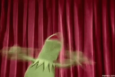 Kermit Freaking Out GIF - Kermit FreakingOut - Discover & Share GIFs Kermit Gif, Sapo Kermit, Kermit Meme, Dance Gif, Kermit Funny, Fraggle Rock, Lol Memes, Kermit The Frog, 웃긴 사진