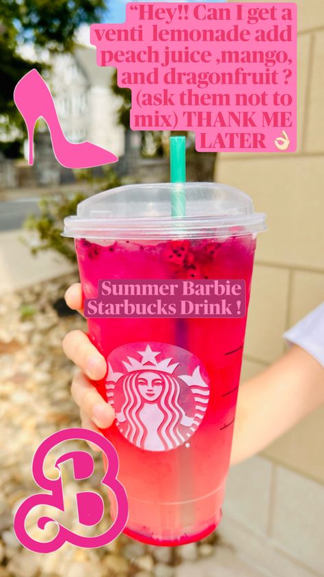 #Starbucks.            🌸💖🧋 Blue Raspberry Starbucks Drinks, Starbucks Secret Recipes, Starbucks Drink Ideas Refreshers, Custom Starbucks Orders, Secret Starbucks Drinks Refreshers, Diy Starbucks Drinks Refreshers, Starbucks Hidden Menu Drinks, Barbie Starbucks Drink, Rare Starbucks Drinks