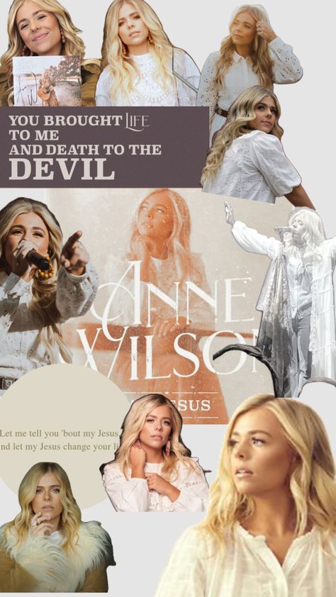 Anne Wilson #christian #music #myjesus #annewilson Anne Wilson, Ann Wilson, Christian Artists, Christian Music, Connect With People, Your Aesthetic, Creative Energy, Country Music, Music Artists