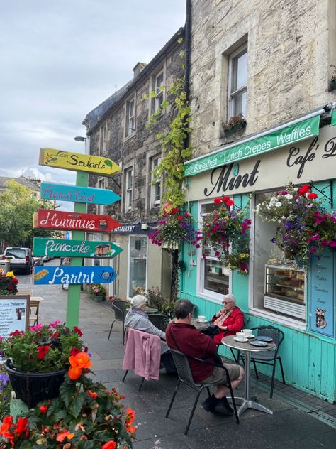 #aesthetic #cafe #stirling #scotland #cutecafe Stirling Scotland Aesthetic, Swithland Aesthetic, Scotland Aesthetic Summer, Hummus Restaurant, Scotland Aesthetic, Stirling Scotland, Crepes And Waffles, 2024 Board, Scotland Trip