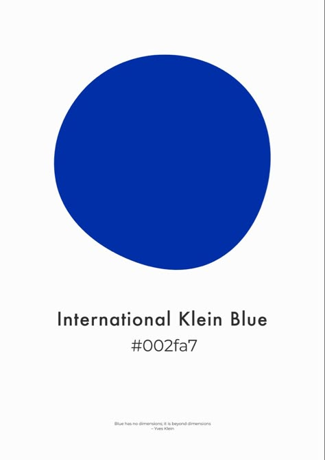 Yves Klein Blue Color Palette, Klein Blue Color Palette, Klein Blue Interior, Yves Klein Blue Interior, Greek Blue Aesthetic, Klein Blue Aesthetic, International Klein Blue, Bleu Klein, Blue Logo Design