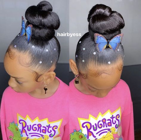 Catch Up Hairstyles, Black Flower Girl Hairstyles, Kids Pageant Hair, Kids Updo, Pageant Hair For Kids, Kids Updo Hairstyles, Pageant Hairstyles, Hair Clip Unique, Wedding Hairstyles For Girls