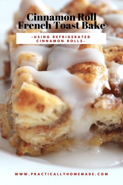 Cinnamon Roll French Toast Casserole, Cinnamon Roll French Toast Bake, French Toast Casserole Easy, Blueberry French Toast Casserole, Cinnamon Roll French, Baked French Toast Casserole, Cinnamon Roll French Toast, Cinnamon Roll Casserole, French Toast Casserole Recipes