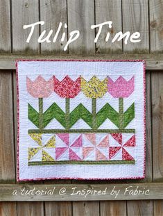 Stash Busting Projects to Make with Fabric Scraps - Fairfield World Blog Spring Sewing Projects, Mini Patchwork, Flower Quilt Patterns, Spring Sewing, Mini Quilt Patterns, Bunny Quilt, Quilted Wall Hanging, Hanging Quilts, Spring Quilts